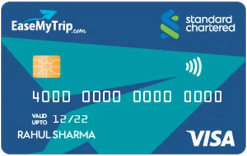 Standard Chartered Ease My Trip Credit Card